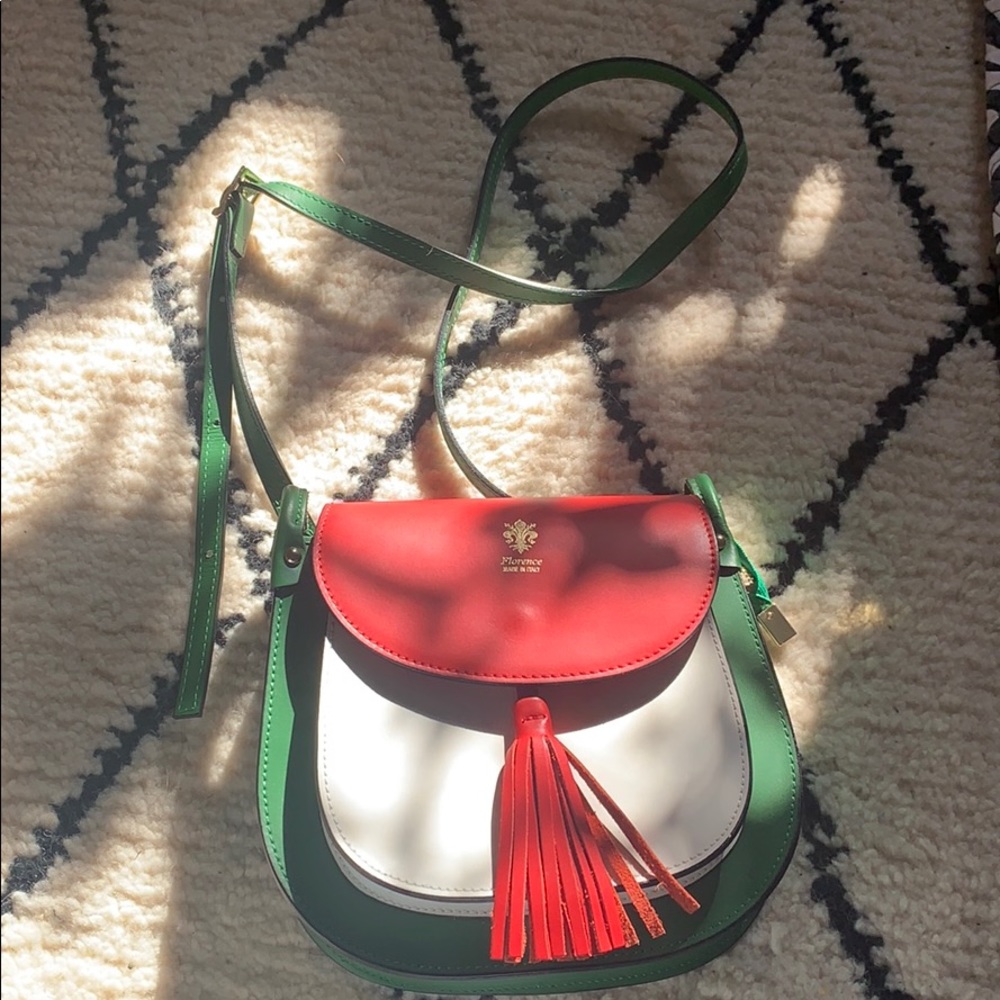 Italian bag purchased in Florence, Italy.